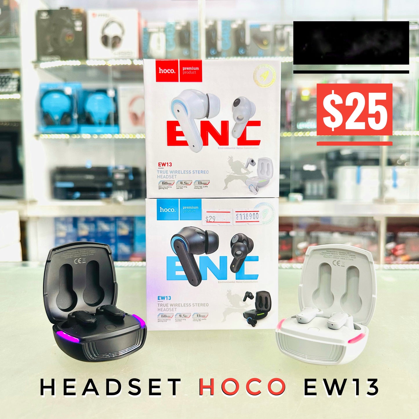 EarPhone HOCO EW13 Bluetooth