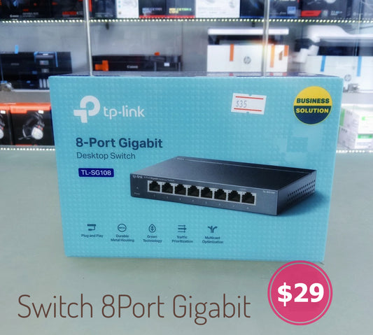 Switch 8 port Gigabit LAN 1GB